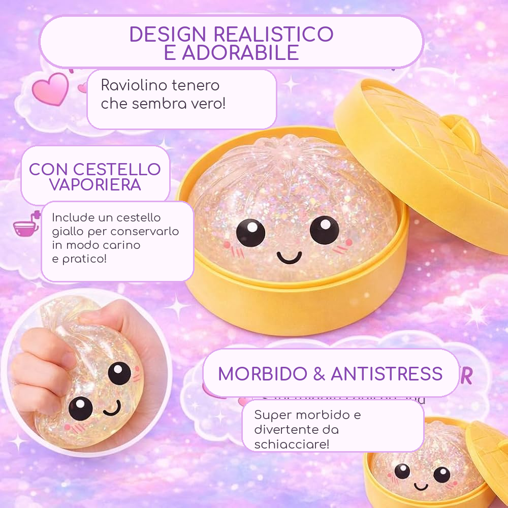 Squishy Dumplings Mystery™ – La sorpresa morbida e glitterata